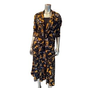 Hunter Run vintage jacket and elastic skirt set. Women size M.